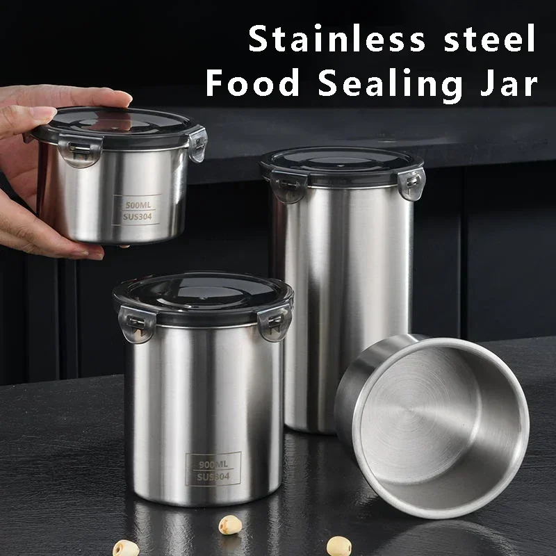 Coffee Tea Bean Leaf - Paslanmaz Çelik Gıda Kabı Mühürlü Tank