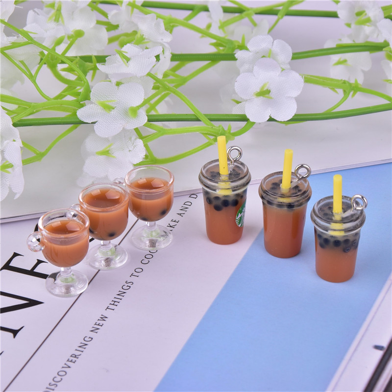 Coffee Tea Boba - 10 adet/paket 3D kabarcık kahve Boba