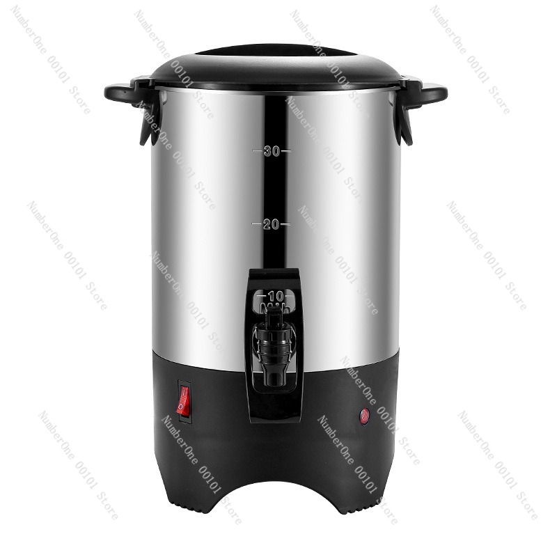 Coffee Tea Catering - 5L Paslanmaz Çelik Elektrikli Çaydanlık 30