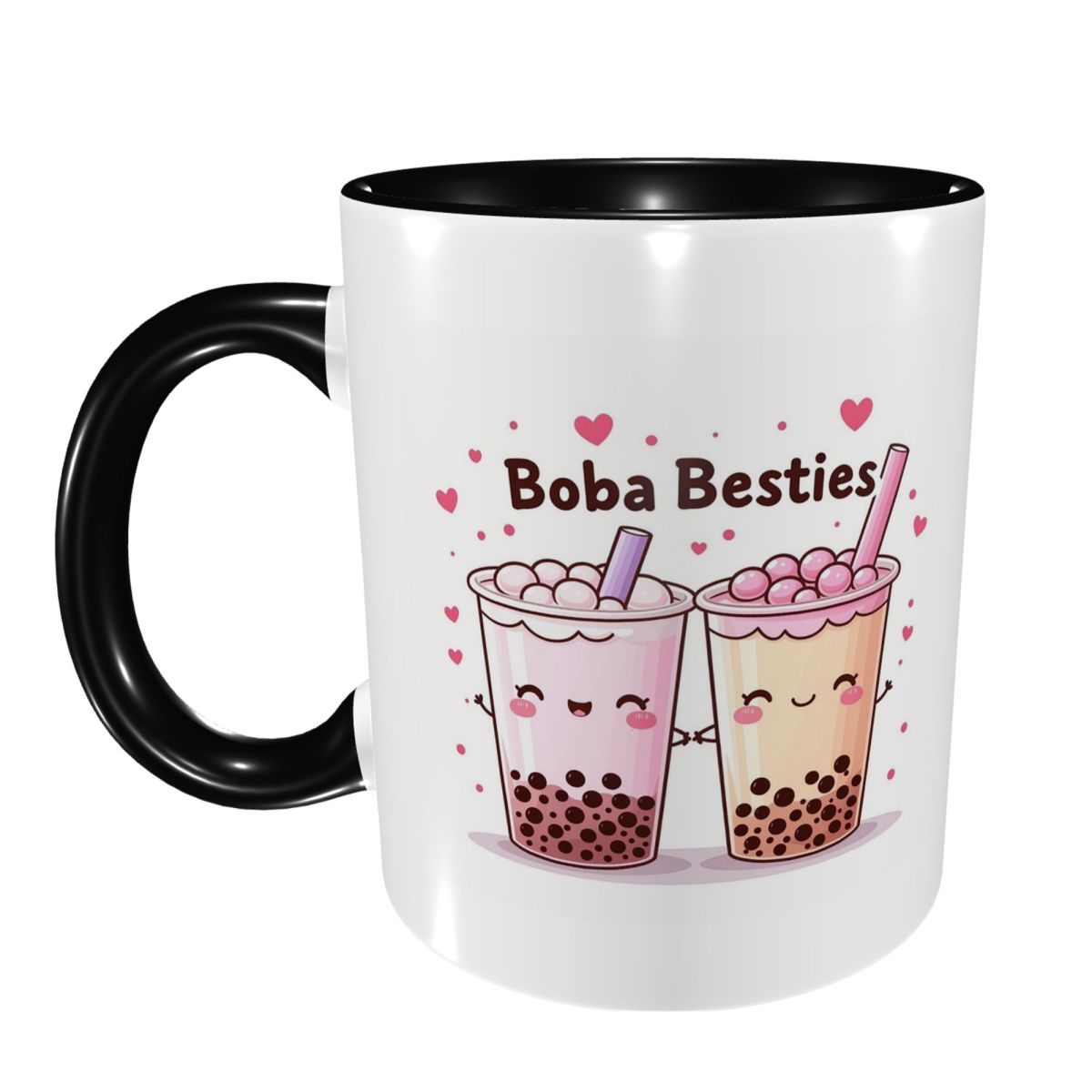 Coffee Tea Boba - Boba Besties Sevimli Kawaii Kabarcık Çay