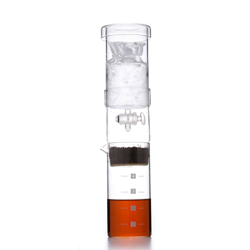 French Press Glass - 400ml Çift Katmanlı Soğuk Demleme Kahvesi