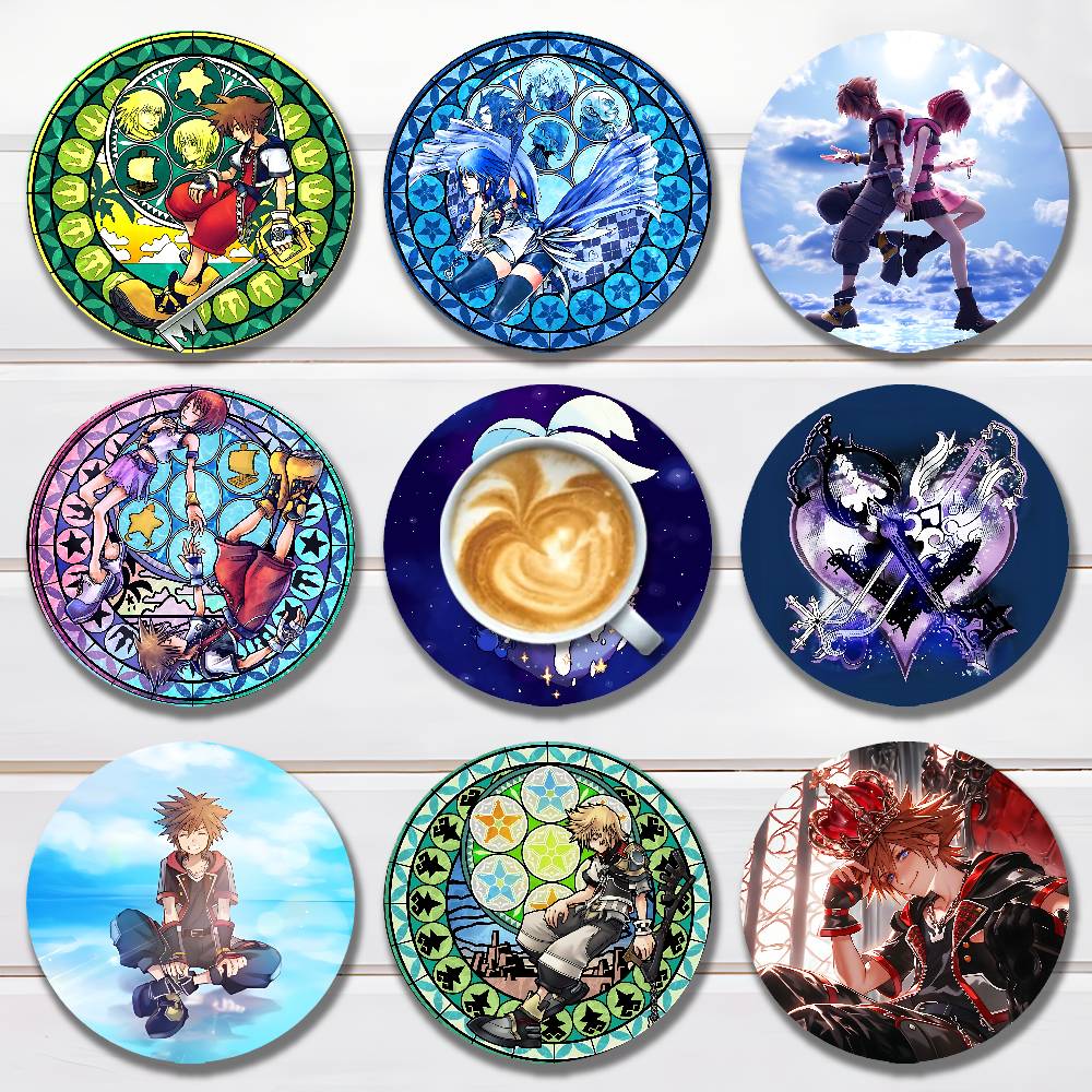 Coffee Tea Games - K-Kingdom H-Hearts Oyunu Sevimli Tasarımlı Yuvarlak