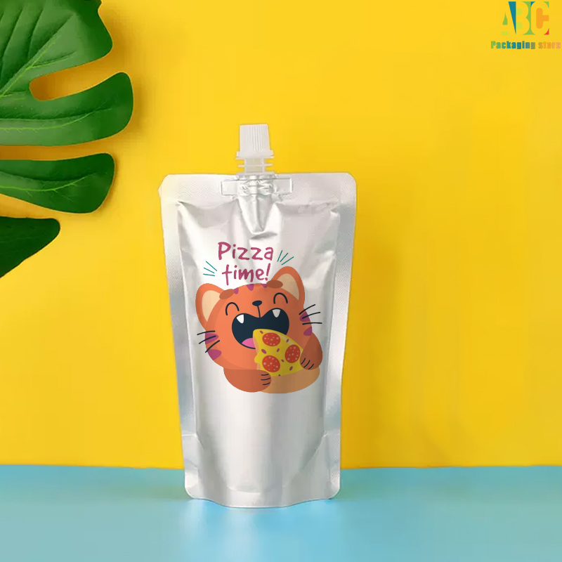 Coffee Tea For Plants - Özelleştirilmiş Baskı Logolu Alüminyum Folyo Çıkışlı