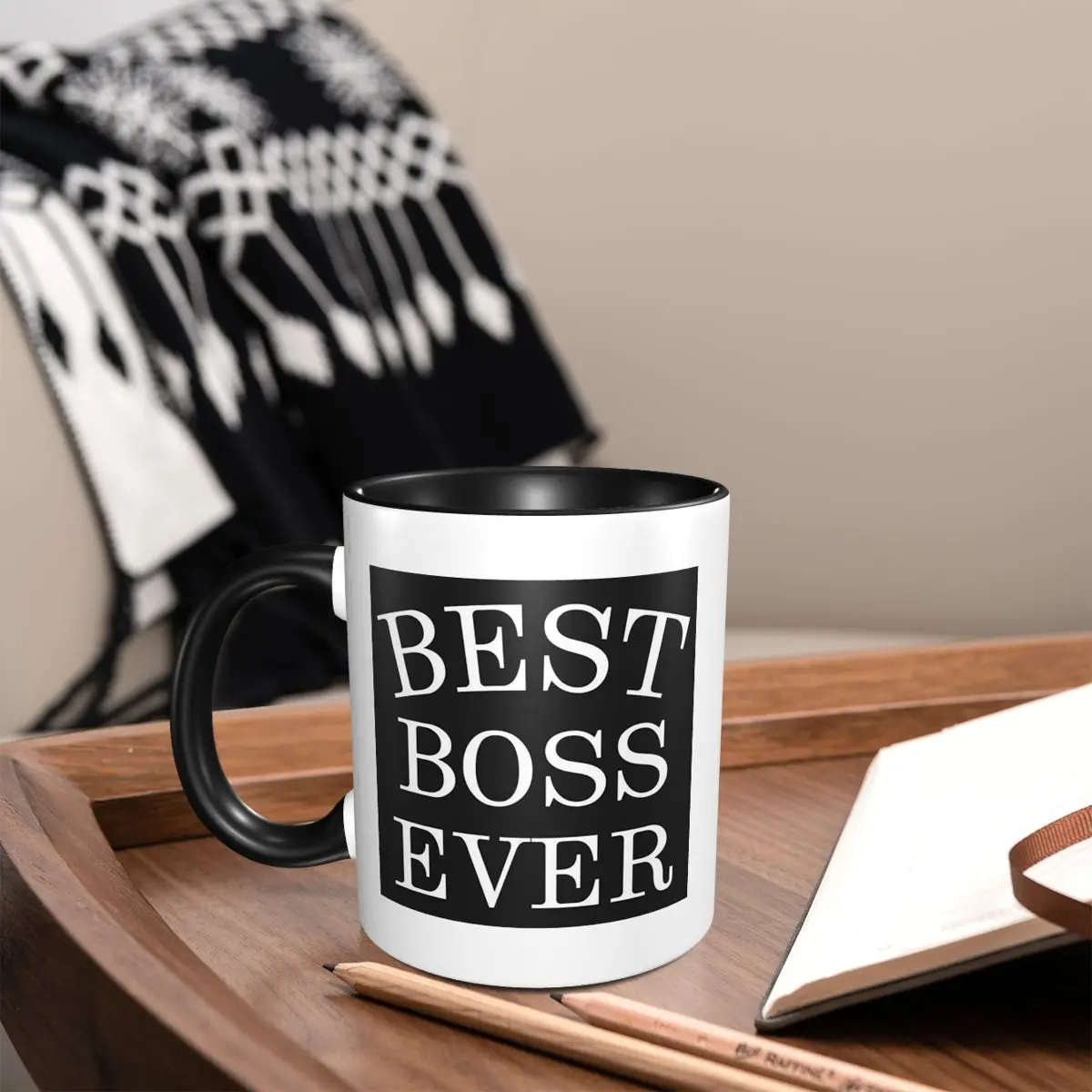 Best Tea Coffee - Lady Best Boss Ever Kupa Komik