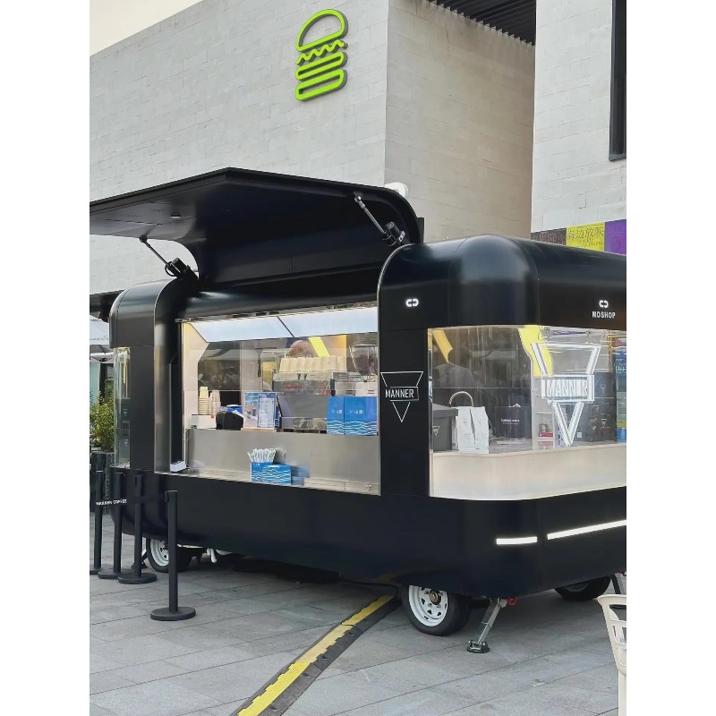 Mobil Yemek Kamyonu Treyleri T - Coffee Tea Boba incelemesi ve fiyatı