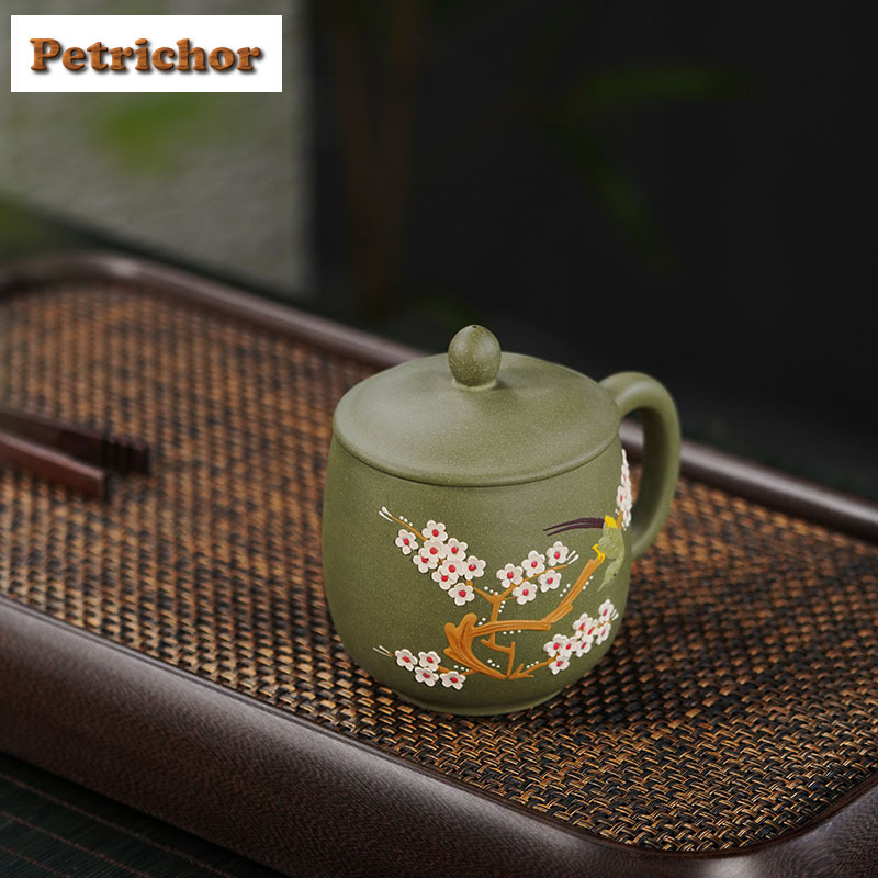 400 ml Yixing Mor Kil Çizimli  - Coffee Tea Drawing incelemesi ve fiyatı
