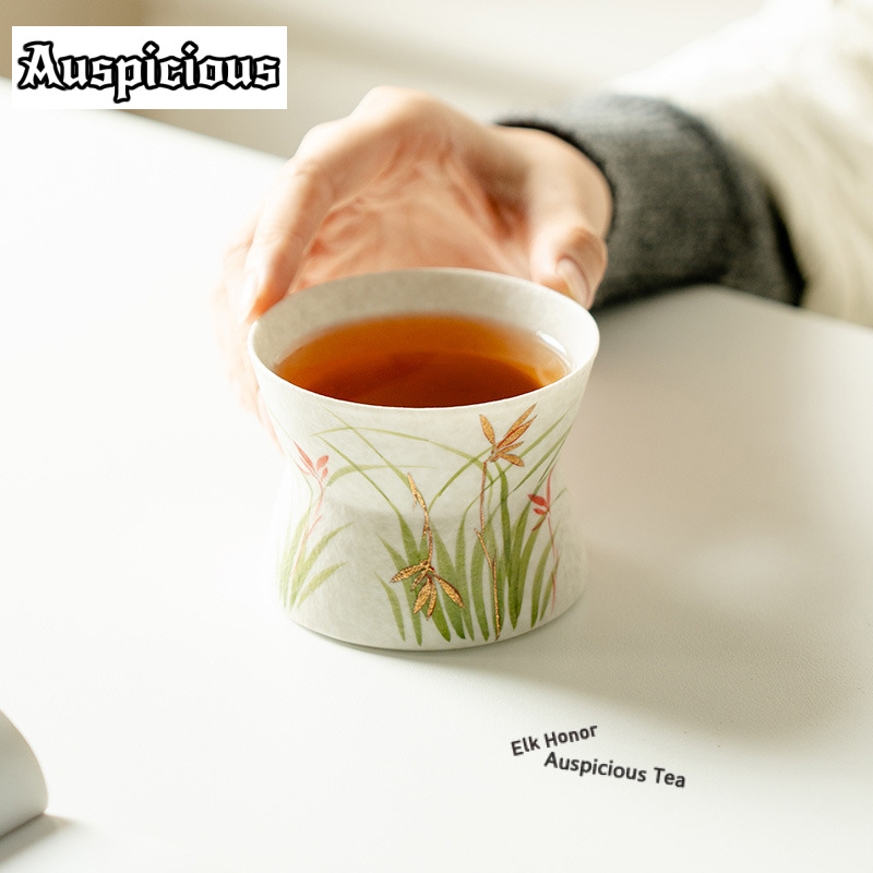 180 ml Altın Çizim El-boyalı O - Coffee Tea Drawing incelemesi ve fiyatı