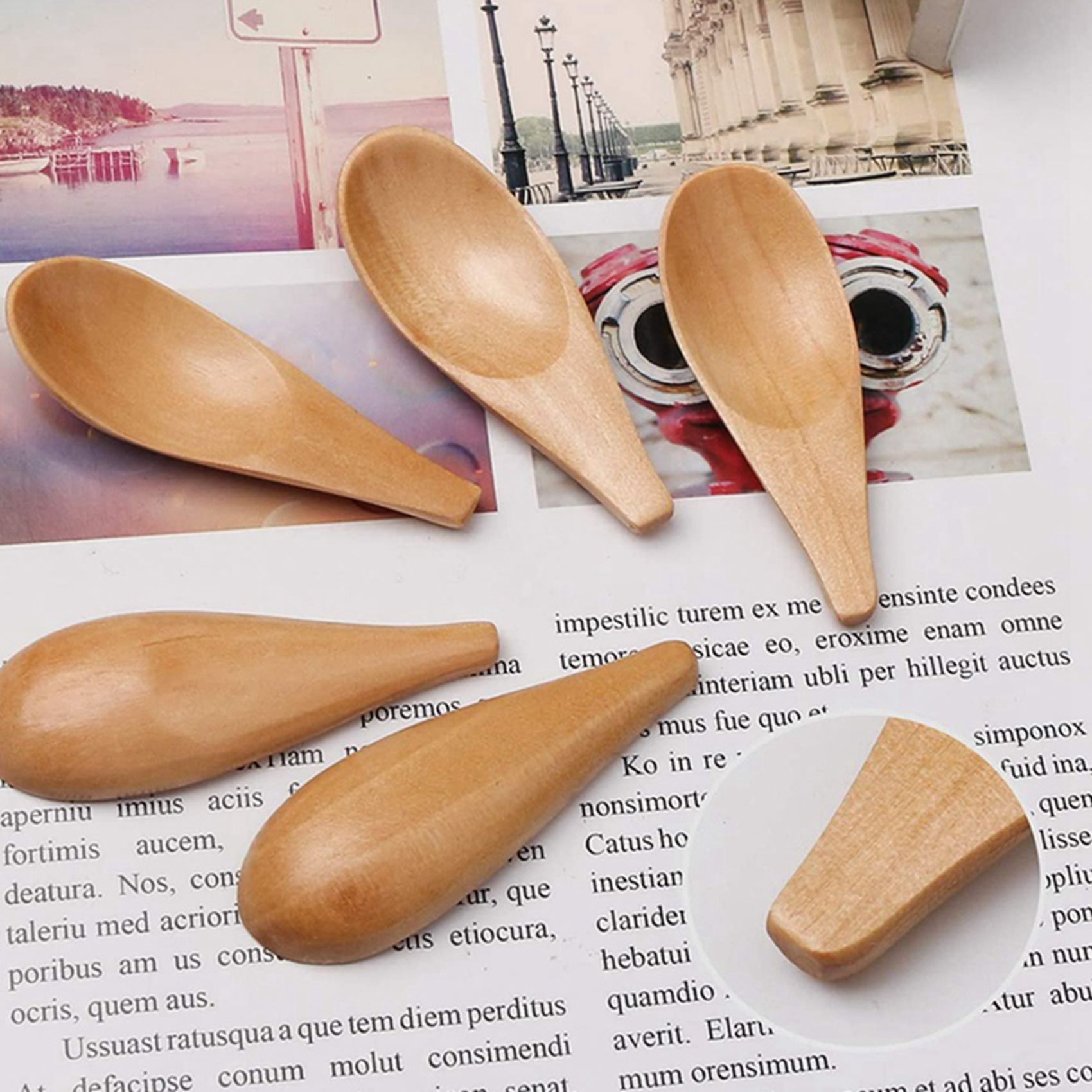 A04G-10 Parça Mini Ahşap Kaşık - Coffee Tea Etc incelemesi ve fiyatı