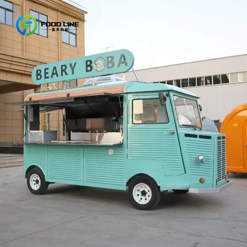 Elektrikli Retro Mobil Yiyecek - Coffee Tea Boba incelemesi ve fiyatı