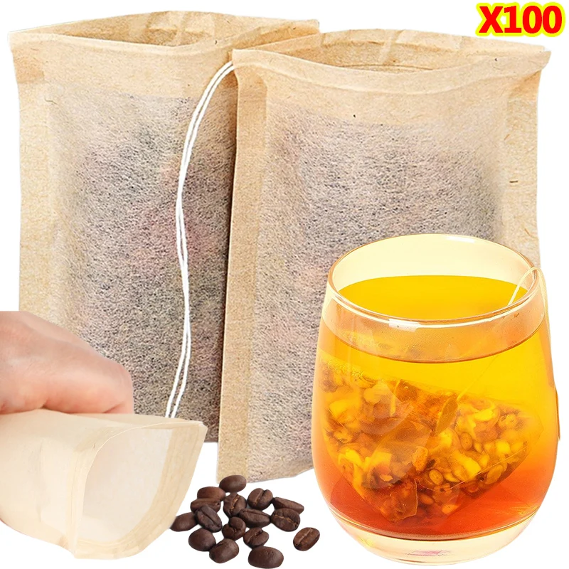 100 Adet Çay Poşetleri İpli Fi - Coffee Tea Bean Leaf incelemesi ve fiyatı