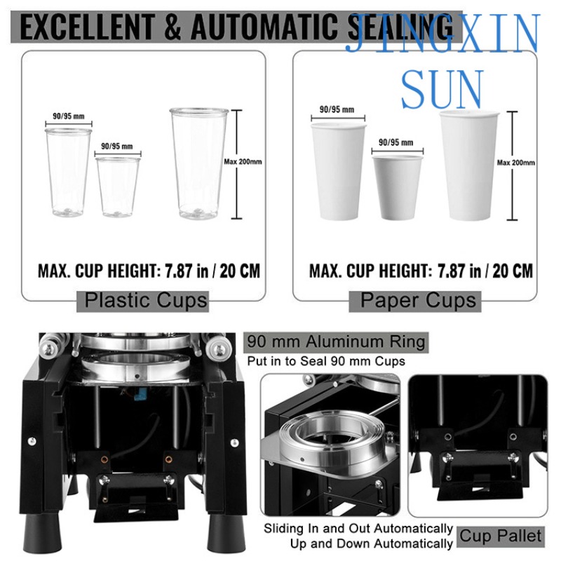 Çok satan elektrikli 95mm kahv - Coffee Tea Boba incelemesi ve fiyatı