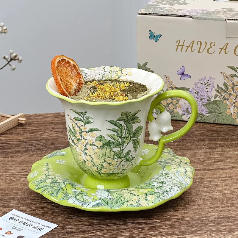 Vadideki zambakları çiçek açan - Coffee Tea And Sugar Set incelemesi ve fiyatı