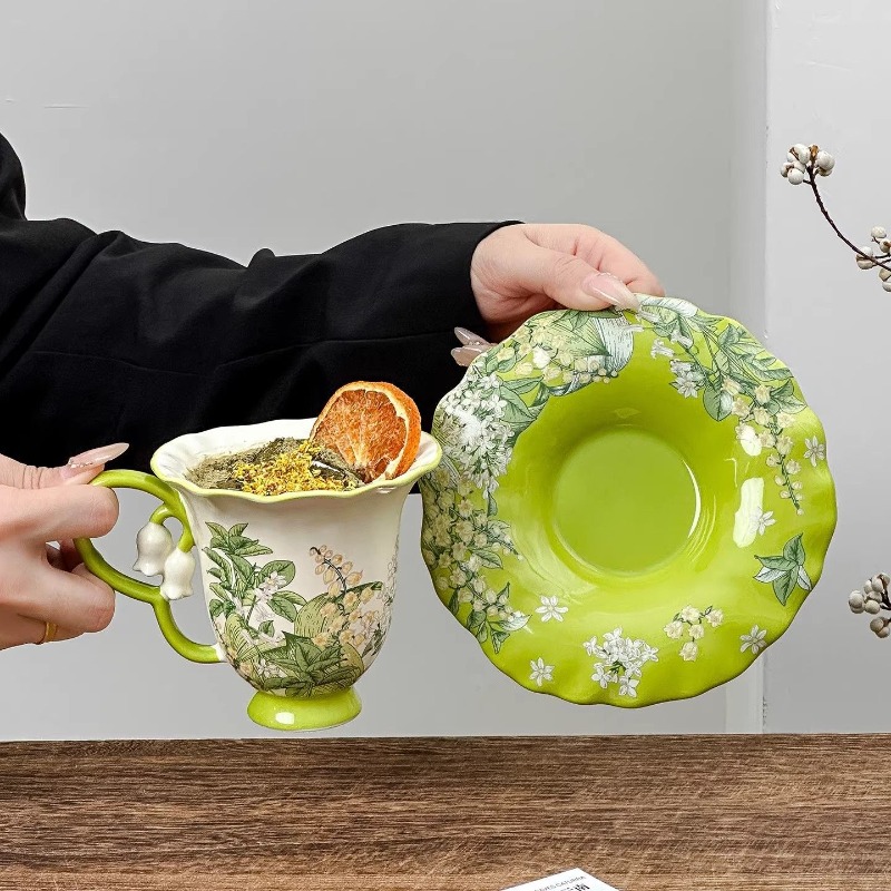 Vadideki zambakları çiçek açan - Coffee Tea And Sugar Set incelemesi ve fiyatı