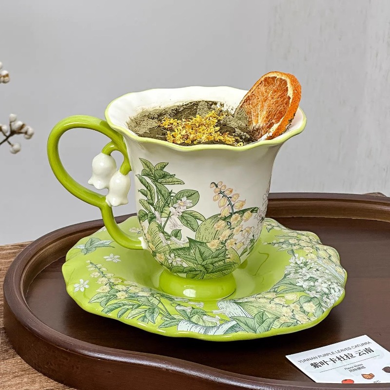 Vadideki zambakları çiçek açan - Coffee Tea And Sugar Set incelemesi ve fiyatı