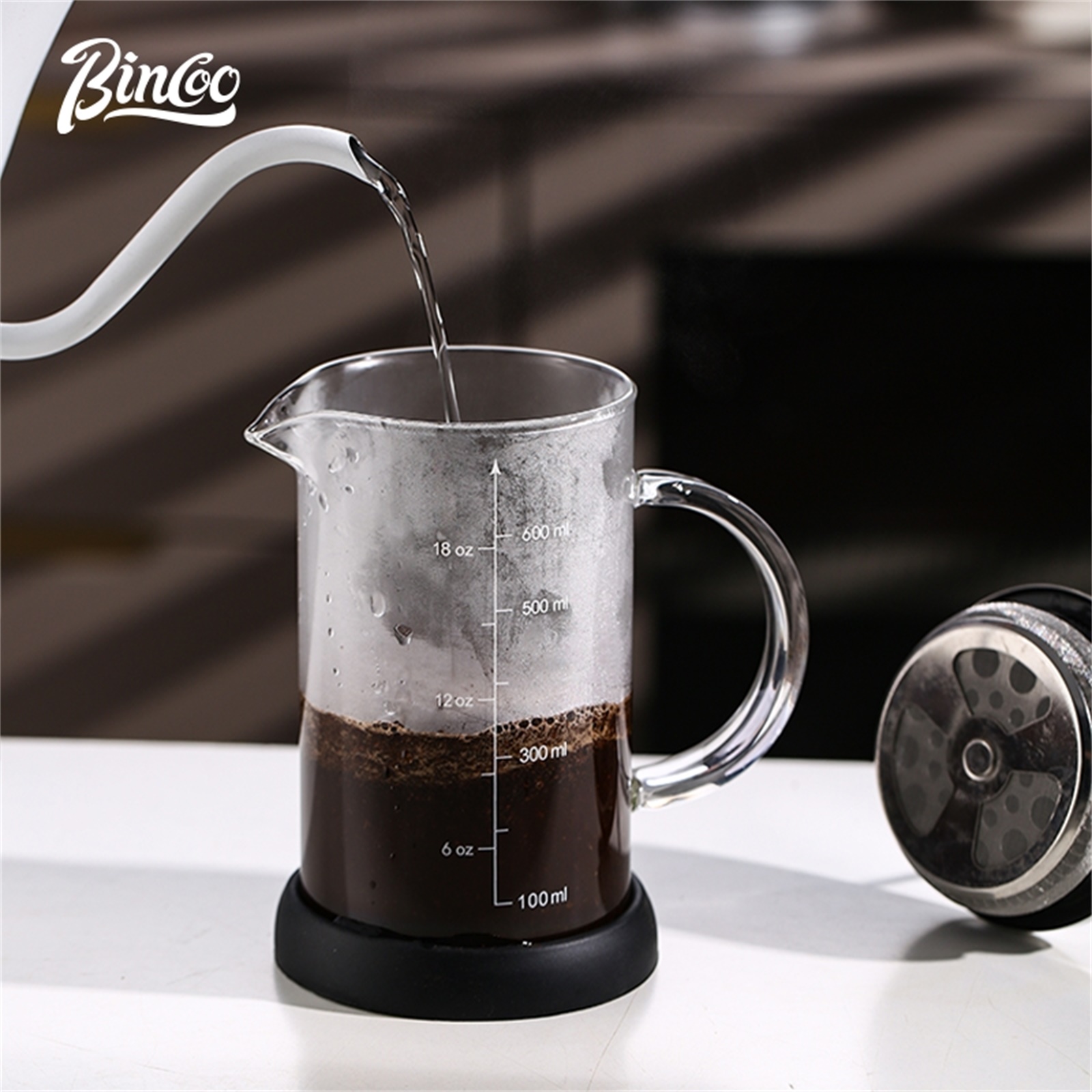 Bincoo French Press Kahve Maki - French Press Glass incelemesi ve fiyatı