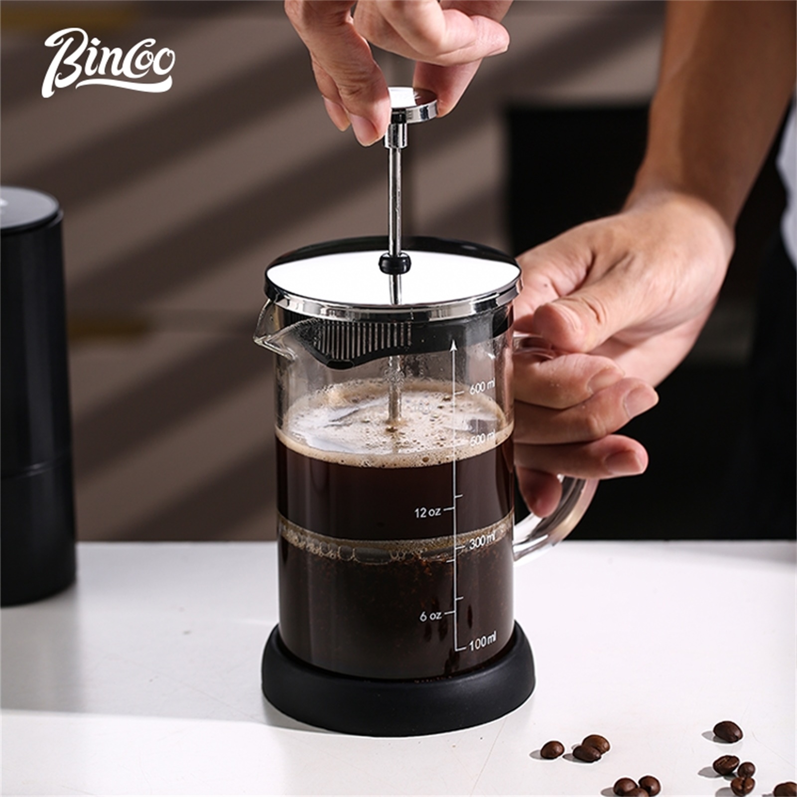 Bincoo French Press Kahve Maki - French Press Glass incelemesi ve fiyatı