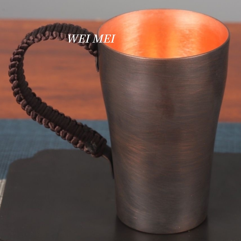 Vintage Bakır Kahve Kupası 300 - Coffee Tea Drawing incelemesi ve fiyatı