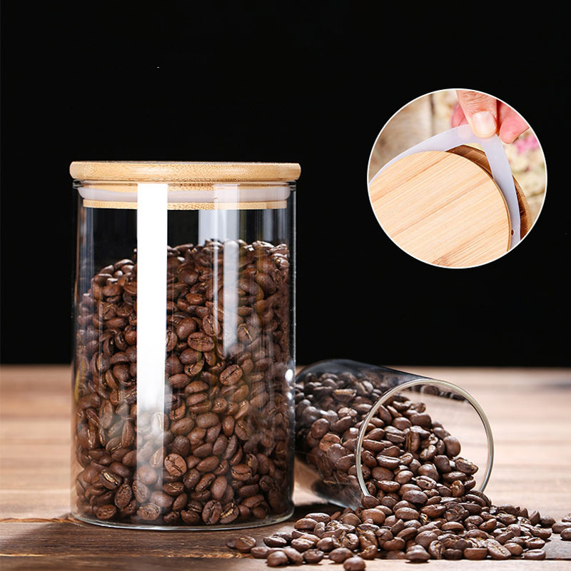 Cam Gıda Saklama Kavanozları H - Coffee Tea Bean Leaf incelemesi ve fiyatı