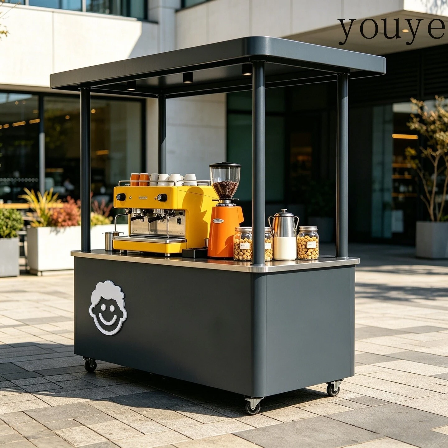eDJ Demirden dövülmüş tezgahla - Coffee Tea Vendor incelemesi ve fiyatı