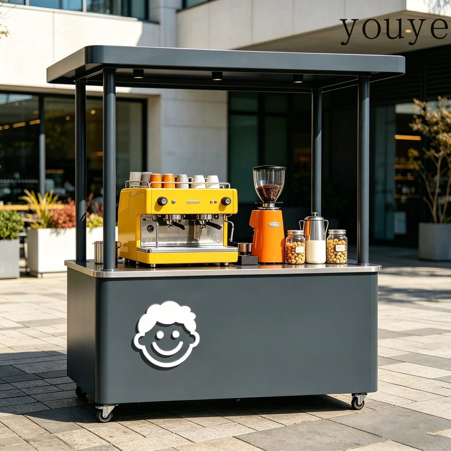 eDJ Demirden dövülmüş tezgahla - Coffee Tea Vendor incelemesi ve fiyatı
