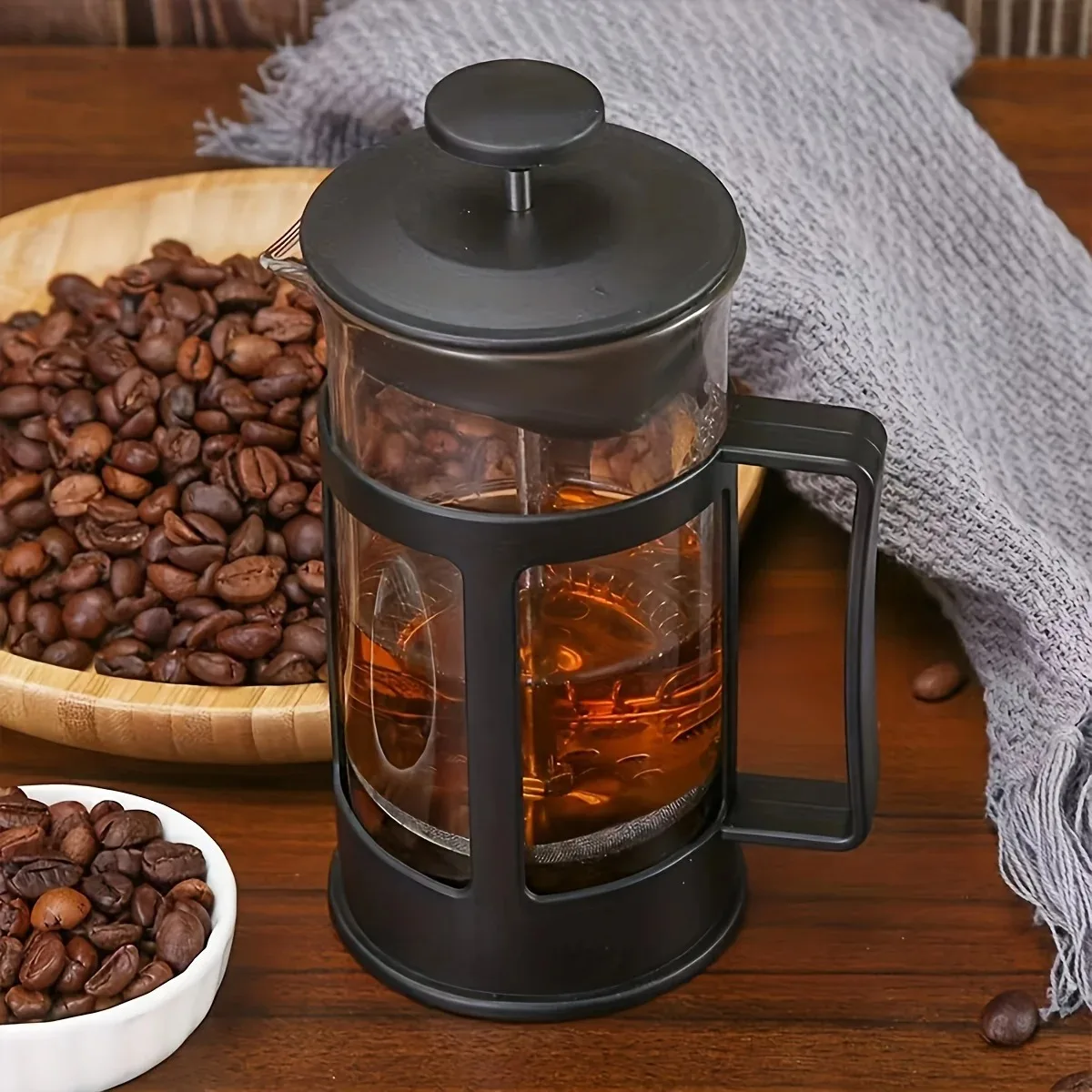Kahve fransız basın Pot filtre - French Press Glass incelemesi ve fiyatı