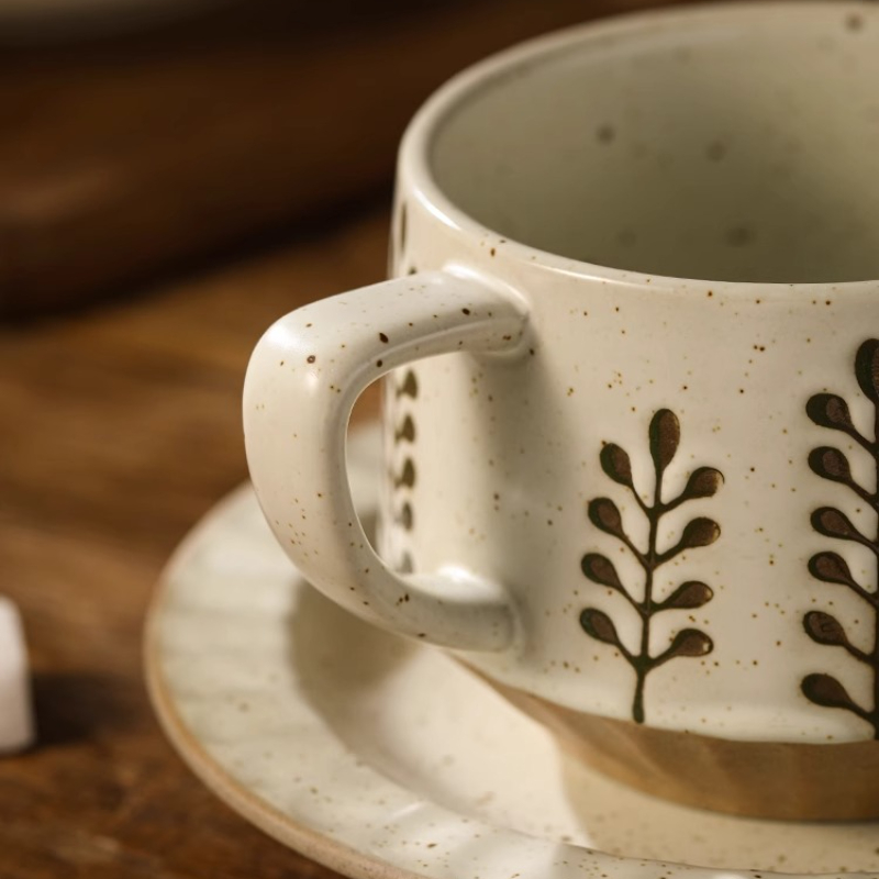 Retro Seramik Bardak Kaba Çöml - Coffee Tea And Sugar Set incelemesi ve fiyatı