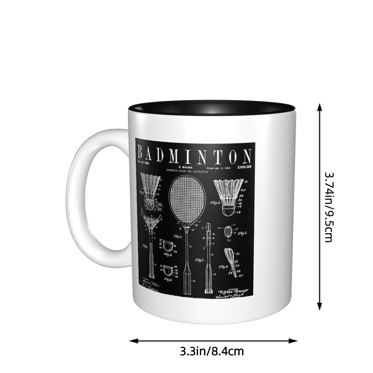 Badminton eski Vintage patent  - Coffee Tea Drawing incelemesi ve fiyatı