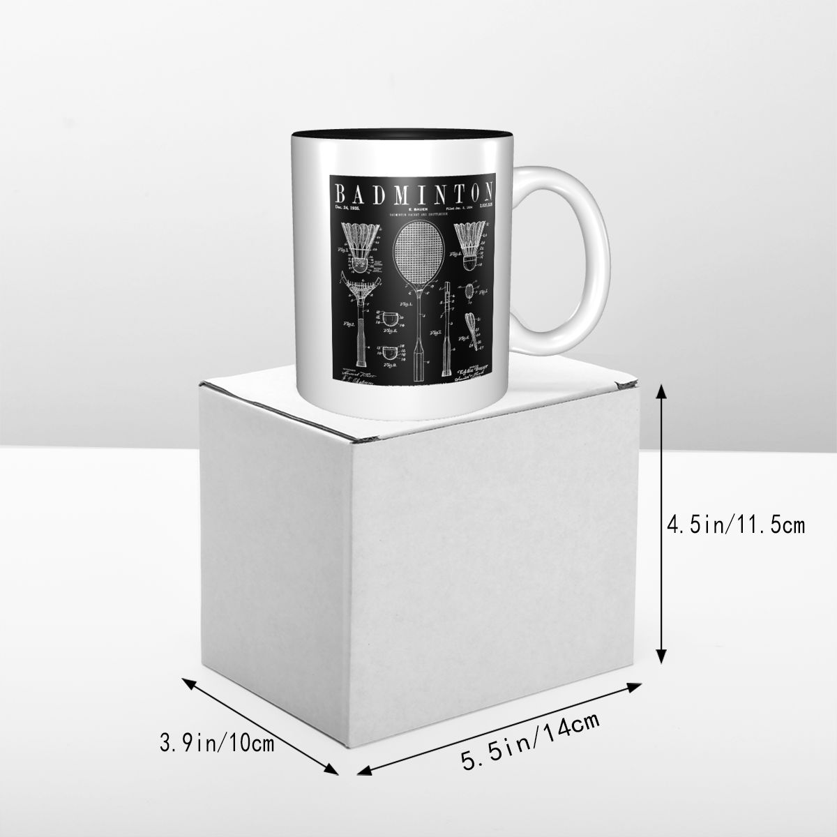 Badminton eski Vintage patent  - Coffee Tea Drawing incelemesi ve fiyatı
