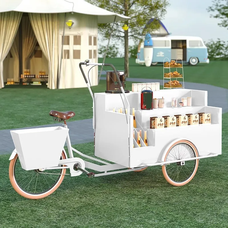 Mobil Üç Tekerlekli Teşhir Sta - Coffee Tea Vendor incelemesi ve fiyatı