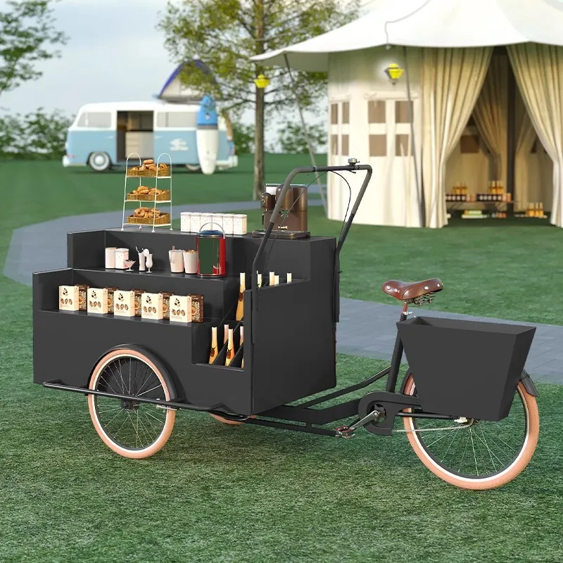 Mobil Üç Tekerlekli Teşhir Sta - Coffee Tea Vendor incelemesi ve fiyatı