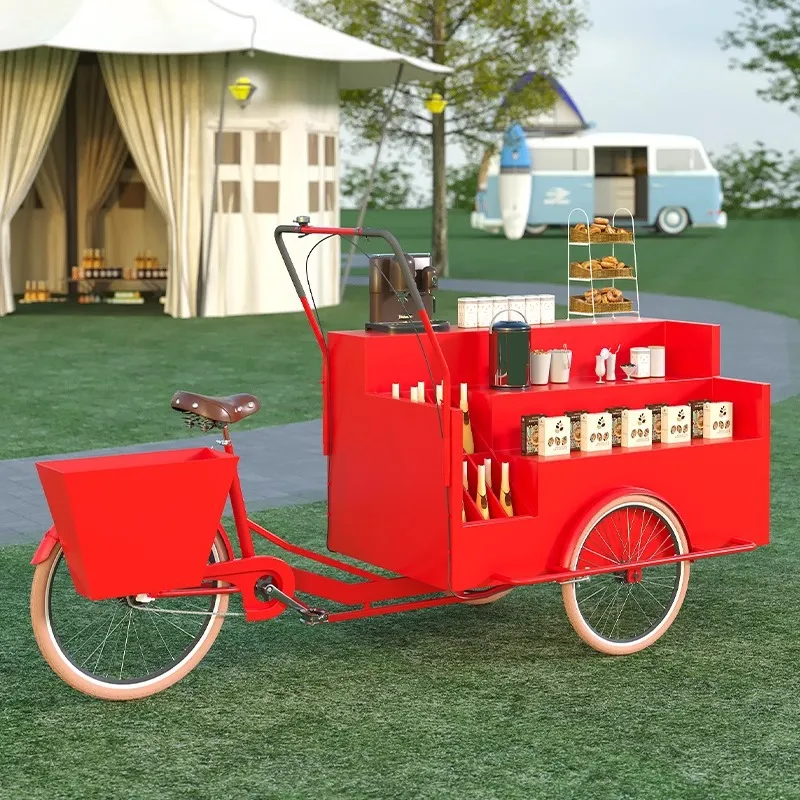 Mobil Üç Tekerlekli Teşhir Sta - Coffee Tea Vendor incelemesi ve fiyatı