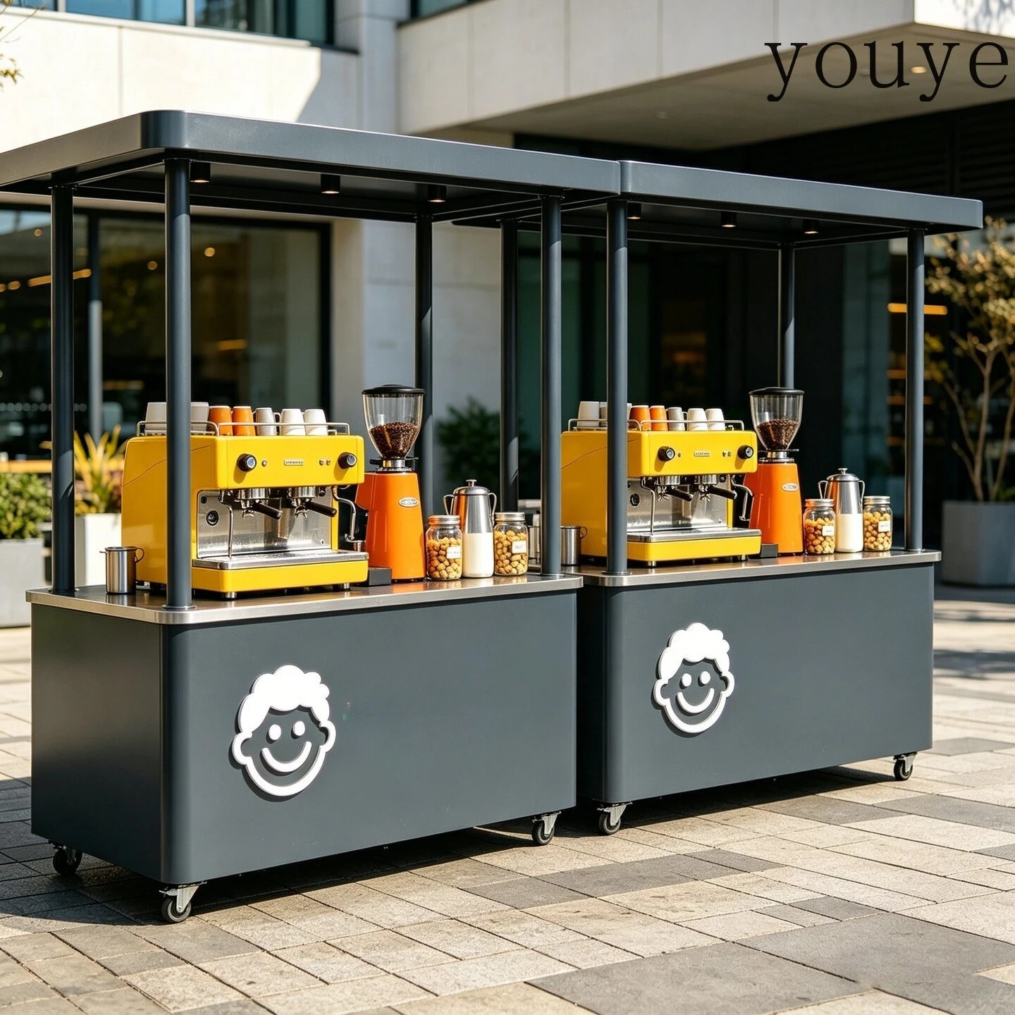 SW Demir dövme tezgah arabalar - Coffee Tea Vendor incelemesi ve fiyatı