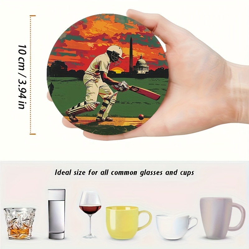 6 adet Retro Kriket Spor Temas - Coffee Tea Etc incelemesi ve fiyatı