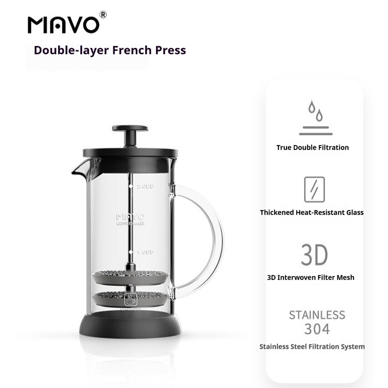 MAVO French Press Kahve Makine - French Press Glass incelemesi ve fiyatı