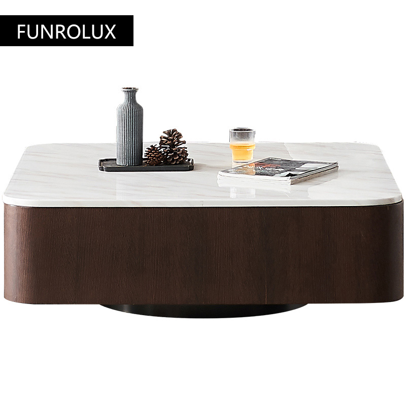 Modern Kare mermer sehpa basit - Coffee Tea Unit incelemesi ve fiyatı