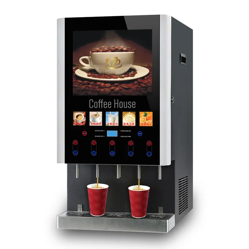 50SCW-12L Buzlu Kahve Otomatı  - Coffee Tea Vending Machine For Office incelemesi ve fiyatı