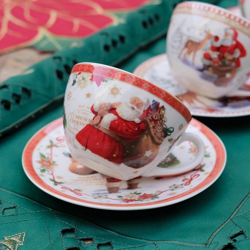Seramik noel tatil kahve finca - Coffee Tea And Cocoa incelemesi ve fiyatı