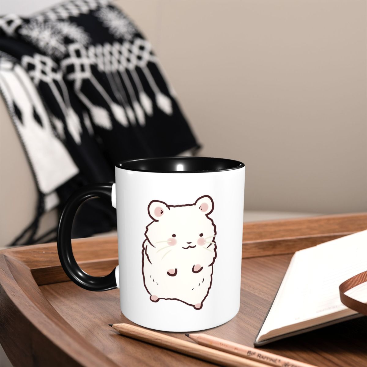 Sevimli Hamster Çizim Kupa Kom - Coffee Tea Drawing incelemesi ve fiyatı