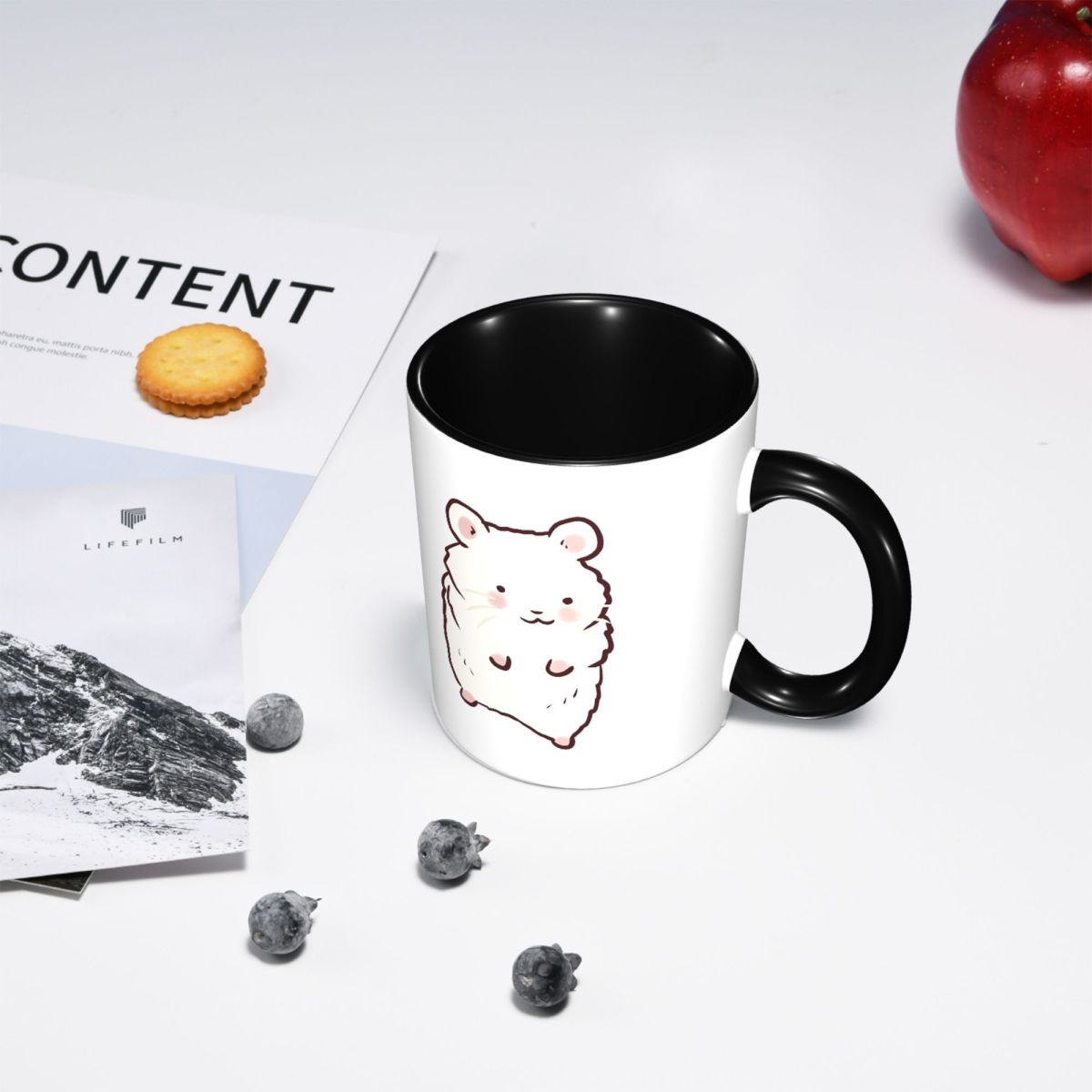 Sevimli Hamster Çizim Kupa Kom - Coffee Tea Drawing incelemesi ve fiyatı
