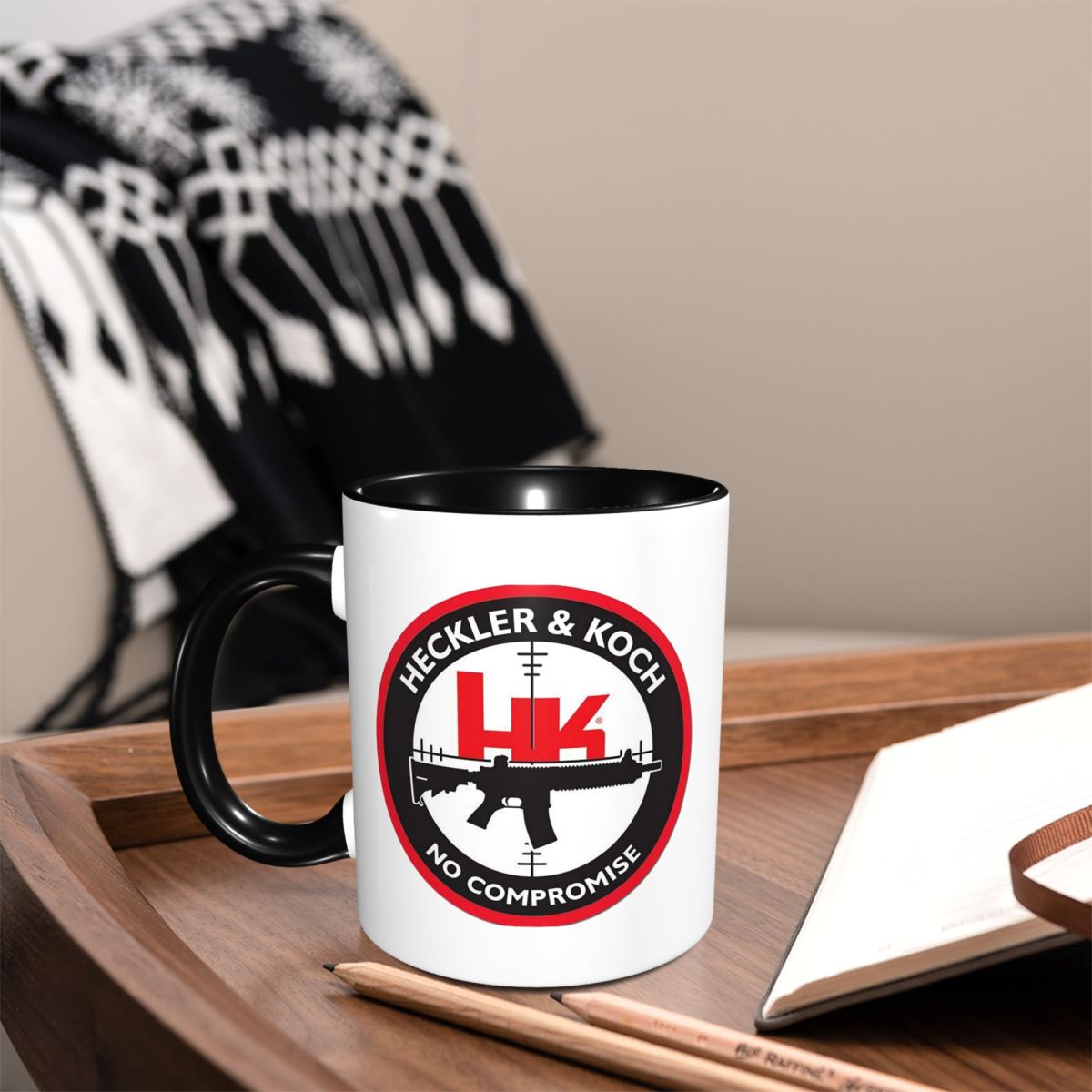 Heckler Koch Hk Logo Kupa Komi - Coffee Tea Hk incelemesi ve fiyatı
