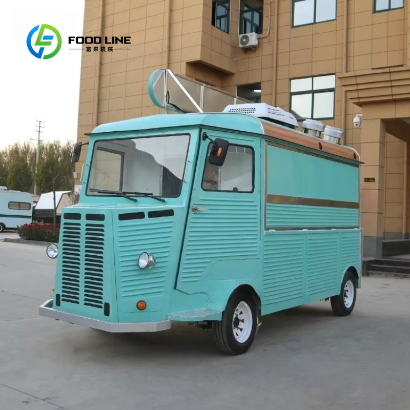 Elektrikli Mobil Yiyecek Kamyo - Coffee Tea Boba incelemesi ve fiyatı